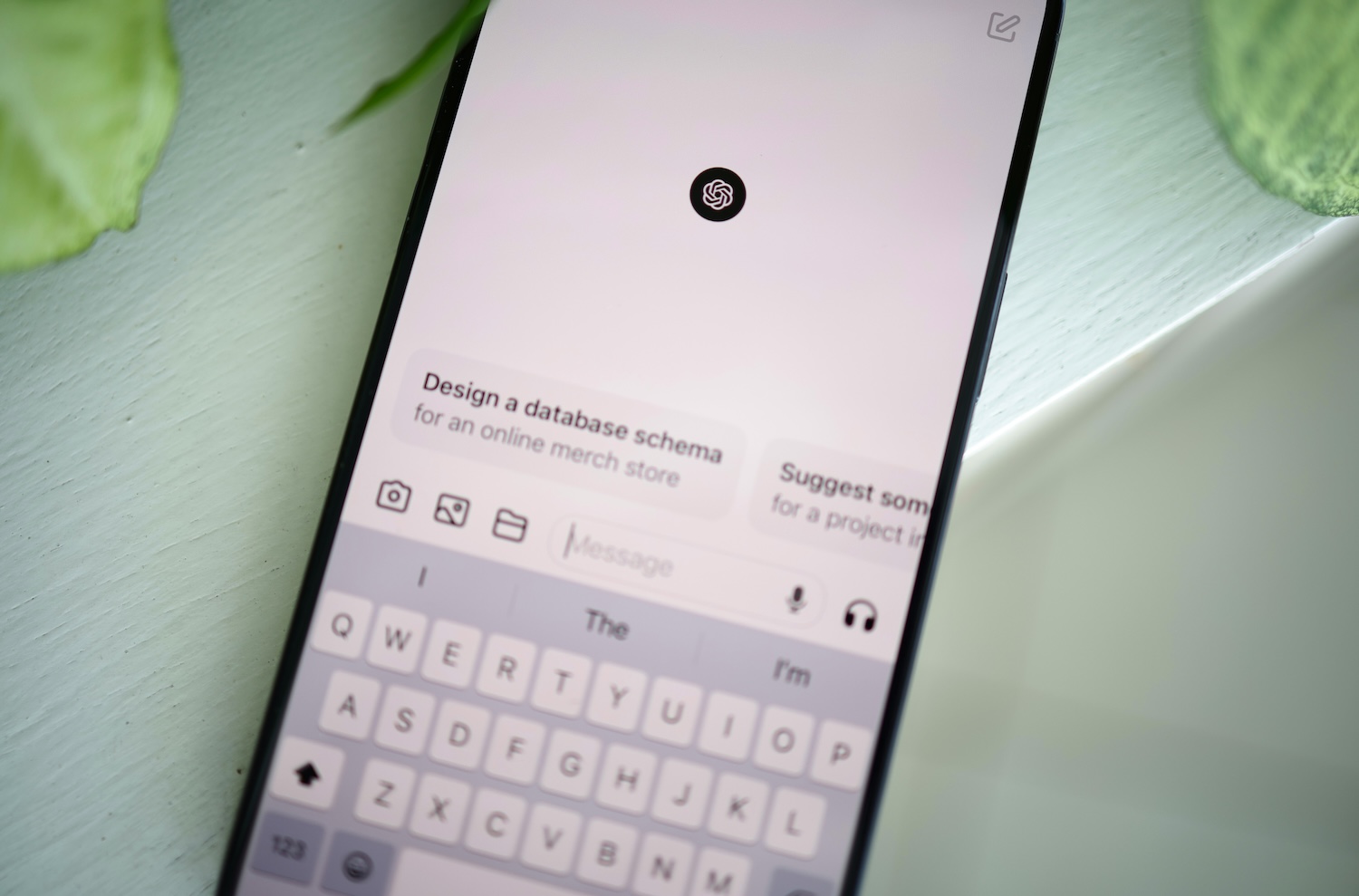 Chat gpt on smartphone